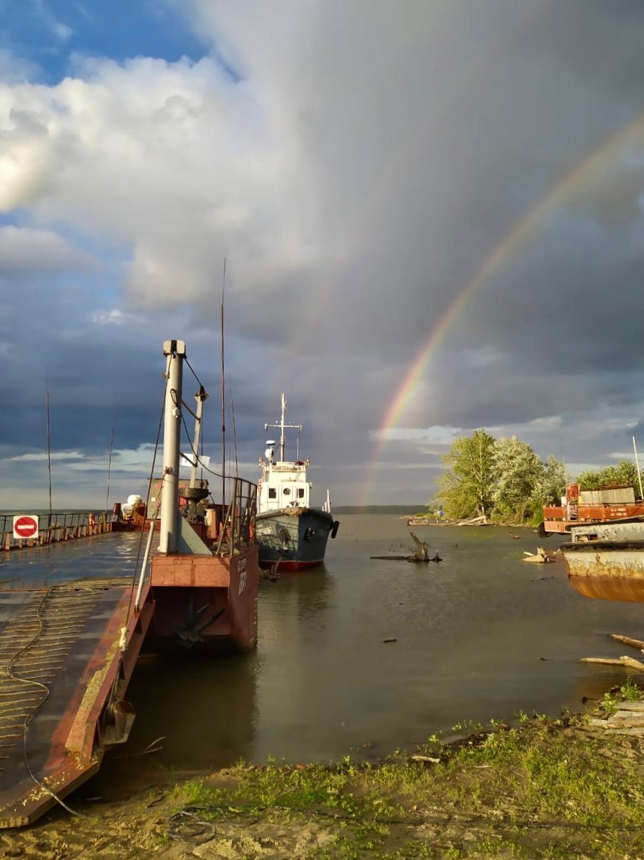 База Приморская — Отдых на берегу обского моря, слело Чингис.